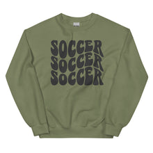 Load image into Gallery viewer, Soccer Wave Sweatshirt