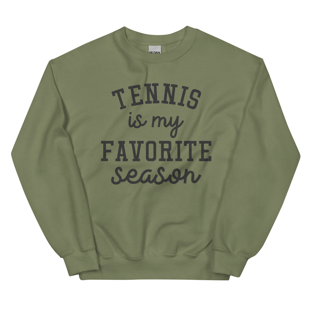 Favorite Season Tennis Sweatshirt