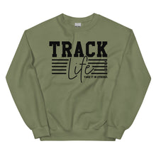 Load image into Gallery viewer, Track Life Sweatshirt