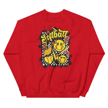 Load image into Gallery viewer, Retro Softball Sweatshirt