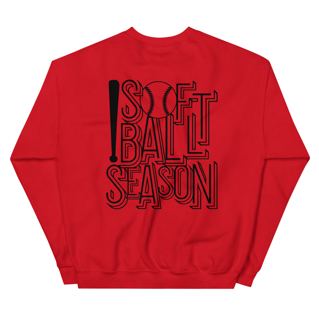 Softball Season Sweatshirt