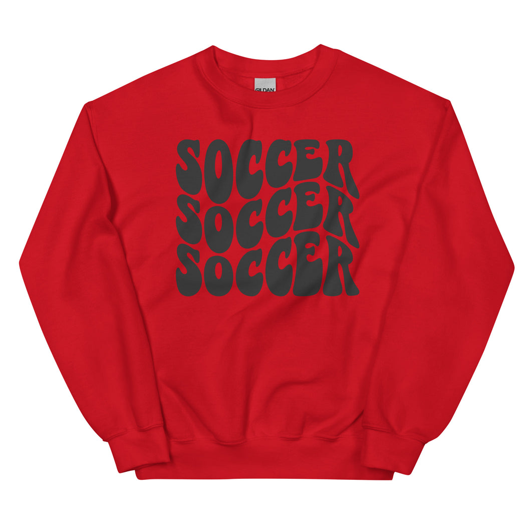 Soccer Wave Sweatshirt