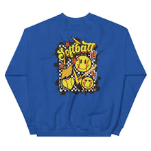 Load image into Gallery viewer, Retro Softball Sweatshirt