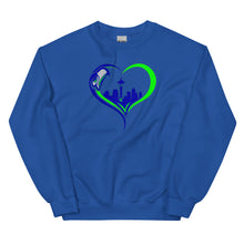 Load image into Gallery viewer, Seahawks Heart Sweatshirt(NFL)
