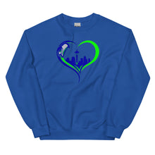 Load image into Gallery viewer, Seahawks Heart Sweatshirt(NFL)