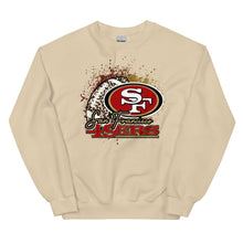 Load image into Gallery viewer, 49ers Splatter Sweatshirt(NFL)