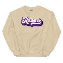 Load image into Gallery viewer, Ravens Retro Sweatshirt(NFL)