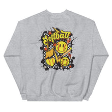 Load image into Gallery viewer, Retro Softball Sweatshirt