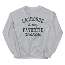 Load image into Gallery viewer, Favorite Season Lacrosse Sweatshirt