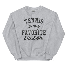 Load image into Gallery viewer, Favorite Season Tennis Sweatshirt