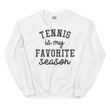 Load image into Gallery viewer, Favorite Season Tennis Sweatshirt