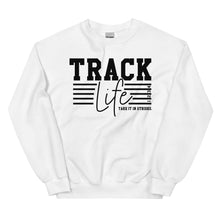 Load image into Gallery viewer, Track Life Sweatshirt

