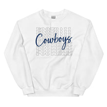 Load image into Gallery viewer, Cowboys Stack Sweatshirt(NFL)