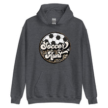 Load image into Gallery viewer, Soccer Leopard Aunt Hoodie