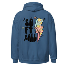 Load image into Gallery viewer, Softball Grunge Hoodie