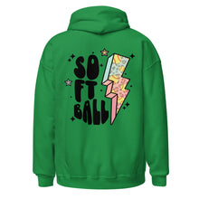 Load image into Gallery viewer, Softball Grunge Hoodie