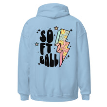 Load image into Gallery viewer, Softball Grunge Hoodie