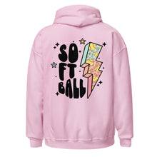 Load image into Gallery viewer, Softball Grunge Hoodie