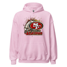 Load image into Gallery viewer, 49ers Splatter Hoodie(NFL)