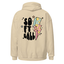 Load image into Gallery viewer, Softball Grunge Hoodie