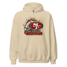 Load image into Gallery viewer, 49ers Splatter Hoodie(NFL)