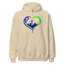 Load image into Gallery viewer, Seahawks Heart Hoodie(NFL)