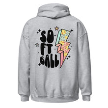 Load image into Gallery viewer, Softball Grunge Hoodie