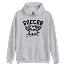 Load image into Gallery viewer, Soccer Aunt Hoodie