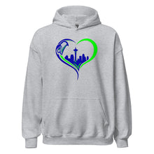 Load image into Gallery viewer, Seahawks Heart Hoodie(NFL)