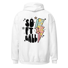 Load image into Gallery viewer, Softball Grunge Hoodie