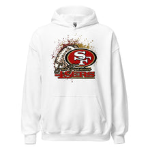 Load image into Gallery viewer, 49ers Splatter Hoodie(NFL)