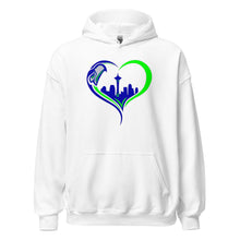 Load image into Gallery viewer, Seahawks Heart Hoodie(NFL)