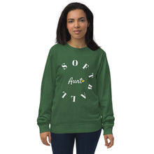 Load image into Gallery viewer, Softball Aunt Organic Sweatshirt
