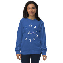 Load image into Gallery viewer, Softball Aunt Organic Sweatshirt