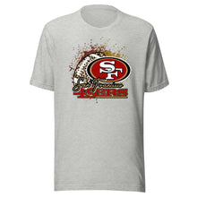 Load image into Gallery viewer, 49ers Splatter T-shirt(NFL)