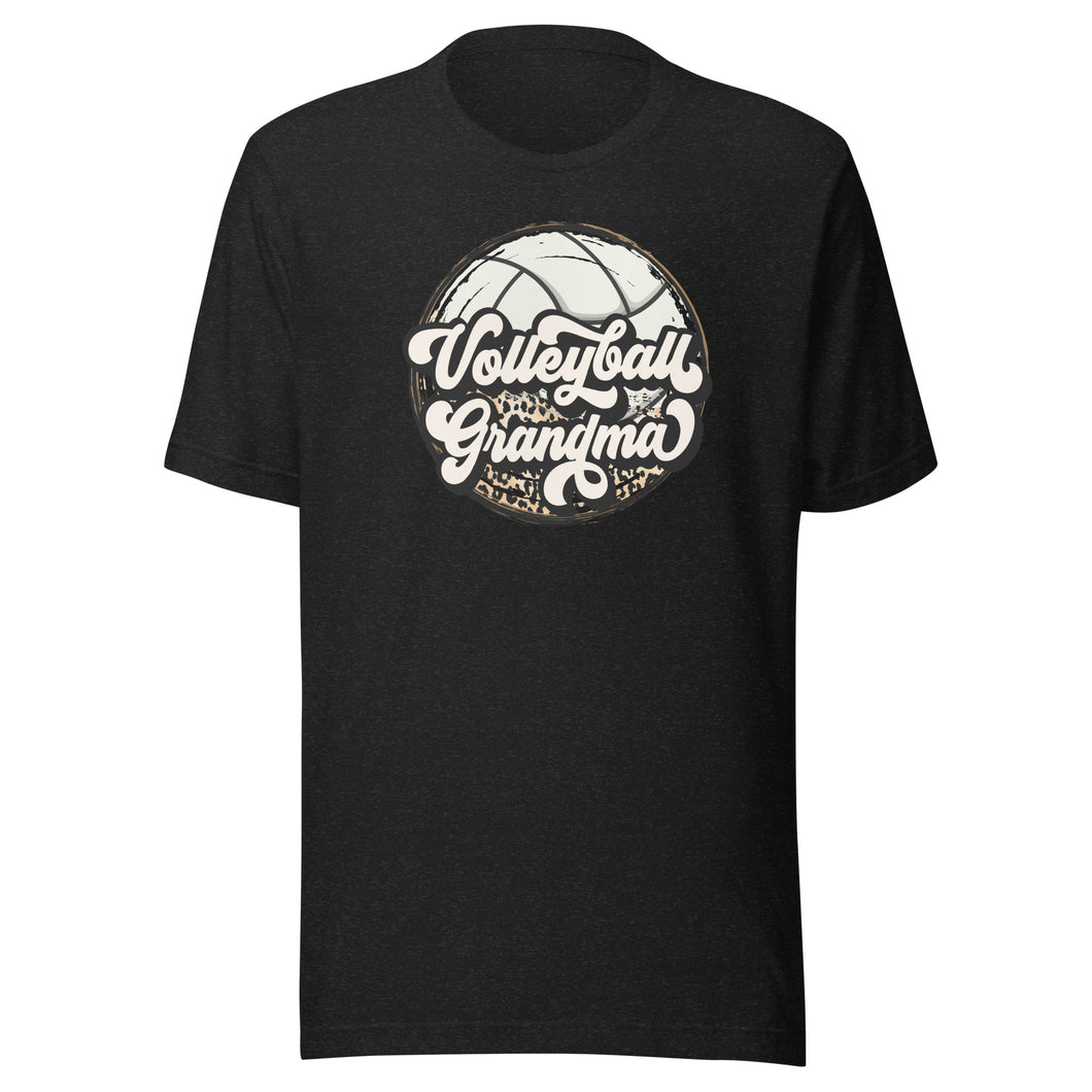 Leopard Volleyball Grandma T-shirt