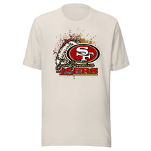 Load image into Gallery viewer, 49ers Splatter T-shirt(NFL)