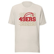 Load image into Gallery viewer, 49ers Stacked T-shirt(NFL)