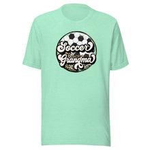 Load image into Gallery viewer, Leopard Soccer Grandma T-shirt