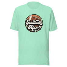 Load image into Gallery viewer, Football Mom Leopard T-shirt
