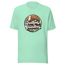 Load image into Gallery viewer, Football Grandma Leopard T-shirt