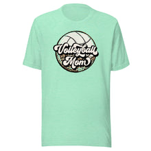 Load image into Gallery viewer, Leopard Volleyball Mom T-shirt