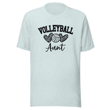 Load image into Gallery viewer, Volleyball Aunt Heart T-shirt
