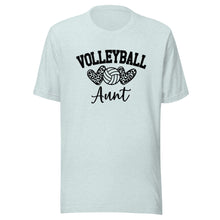 Load image into Gallery viewer, Volleyball Aunt Heart T-shirt