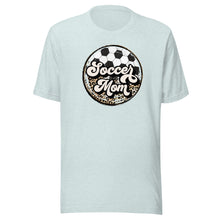 Load image into Gallery viewer, Leopard Soccer Mom T-shirt