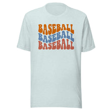 Load image into Gallery viewer, Baseball Color Wave T-shirt
