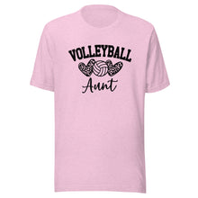 Load image into Gallery viewer, Volleyball Aunt Heart T-shirt
