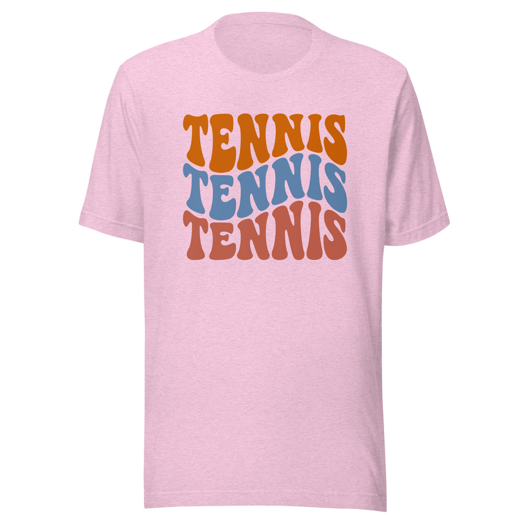 Tennis Color Wave T-shirt