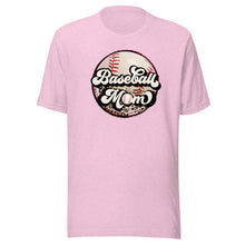 Load image into Gallery viewer, Baseball Mom Leopard T-shirt
