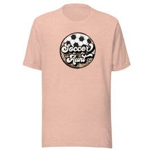 Load image into Gallery viewer, Leopard Soccer Aunt T-shirt
